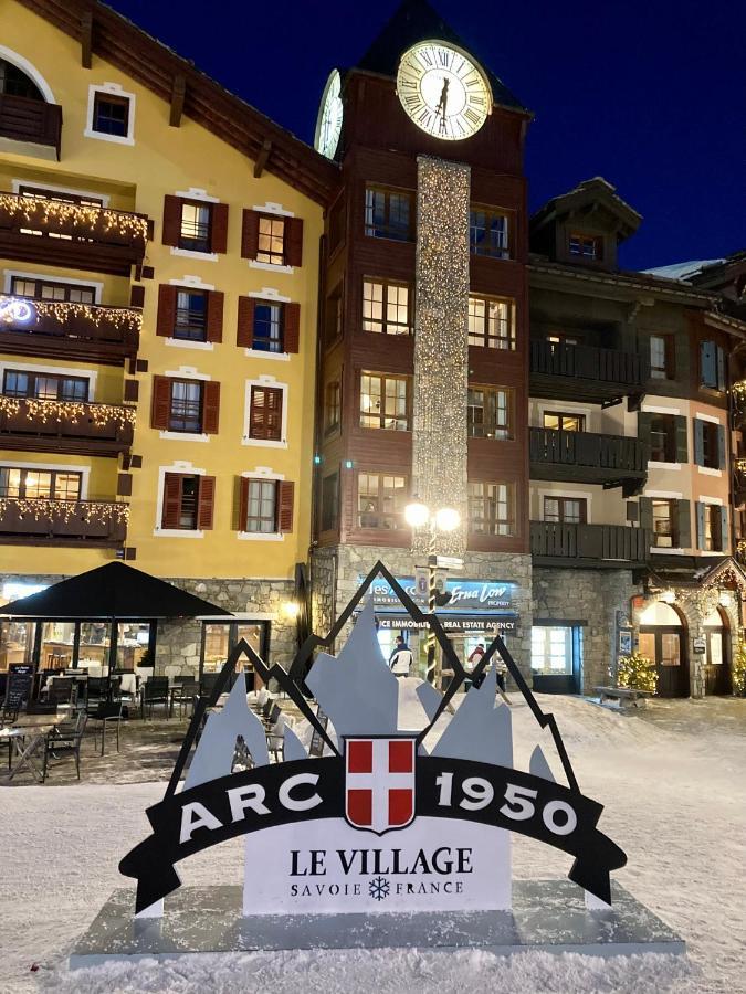 Appartement Arc 1950 M, Ski Au Pied, Piscine Exterieure Chauffee, Remontees Mecaniques A 100M, Sauna Et Salle De Sports Les Arcs  Exteriör bild